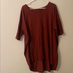 LulaRoe maroon Irma